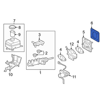 Toyota OE - Brake Master Cylinder Gasket
