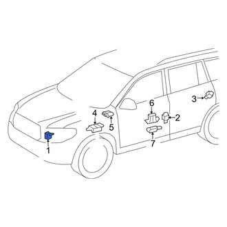 Toyota OE - Front Air Bag Impact Sensor