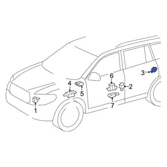 Toyota OE - Center Air Bag Impact Sensor