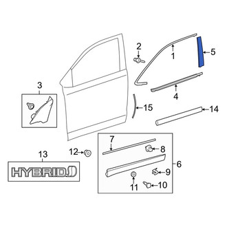 Toyota OE - Front Left Door Applique