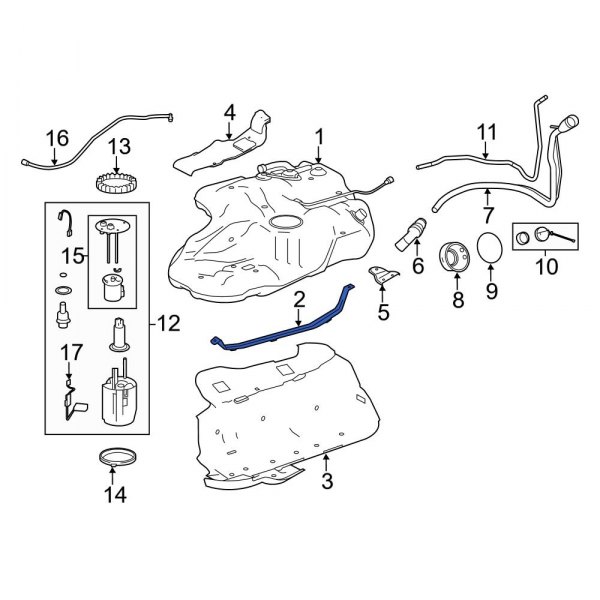 Fuel Tank Strap