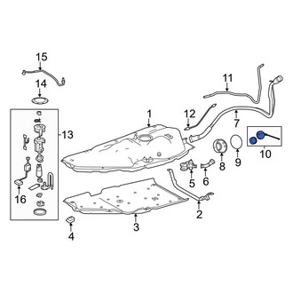 Toyota OE - Fuel Tank Cap