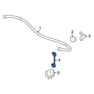 Toyota OE - Rear Left Suspension Stabilizer Bar Link