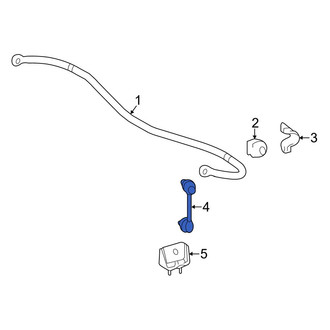 Toyota OE - Rear Left Suspension Stabilizer Bar Link