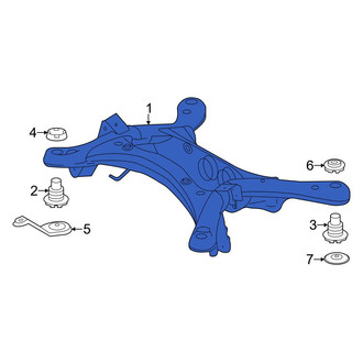 Toyota OE - Rear Suspension Subframe Crossmember