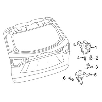 Toyota OE - Lift Gate - Lock & Hardware