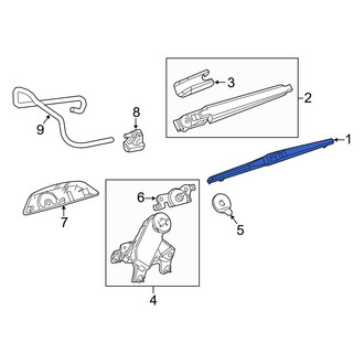 Toyota OE - Rear Wiper Blade