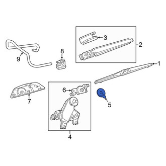 Toyota OE - Wiper Motor Insulator