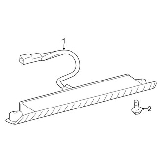 Toyota OE - Rear Lamps - High Mounted Stop Lamp