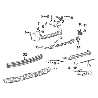 Toyota OE - Left Valance Panel Bracket
