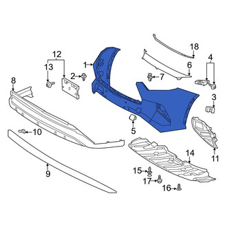 Toyota OE - Front Lower Bumper Cover