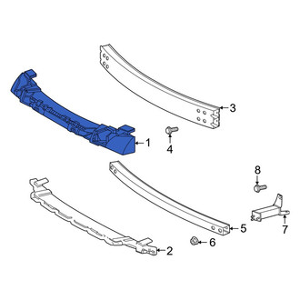 Toyota OE - Front Upper Bumper Impact Absorber