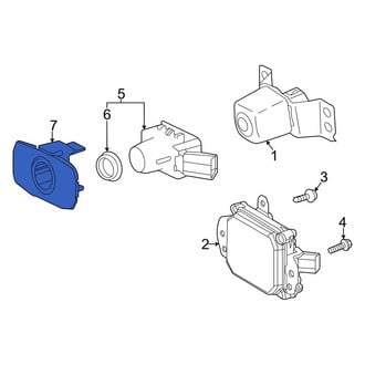 Toyota OE - Front Outer Parking Aid Sensor Housing