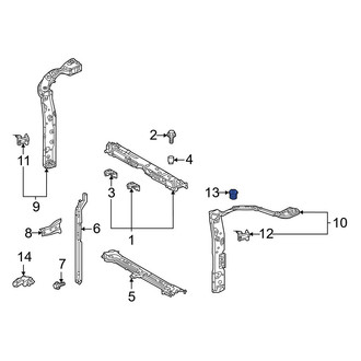Toyota OE - Front Hood Stop Buffer