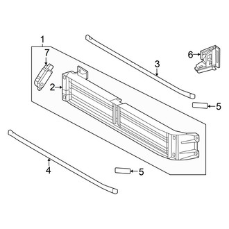 Toyota OE - Radiator Support - Ducts & Louver