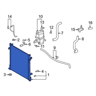 Toyota OE - Radiator