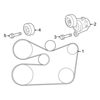 Toyota OE - Cooling - Belts & Pulleys (3.5L)