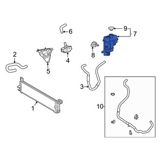 Toyota OE - Drive Motor Inverter Coolant Reservoir