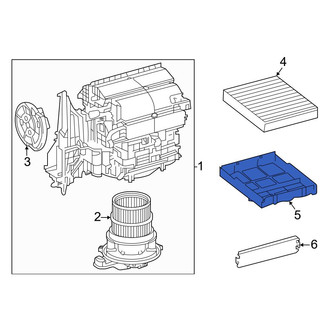 Toyota OE - Cabin Air Filter Case