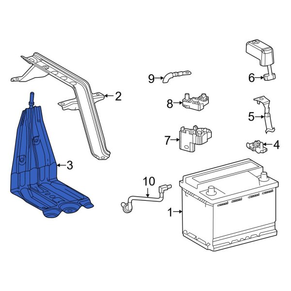 Battery Tray