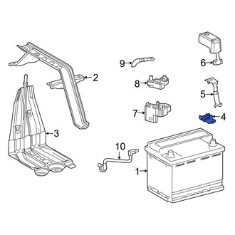 Toyota OE - Battery Cable Terminal End