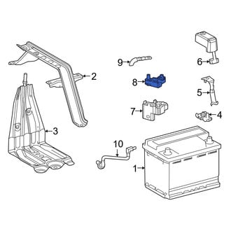 Toyota OE - Battery Cable Terminal End