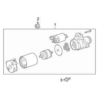 Toyota OE - Electrical - Starter (3.5L)