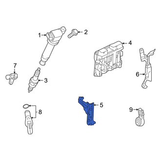 Toyota OE - Front Engine Control Module (ECM) Bracket