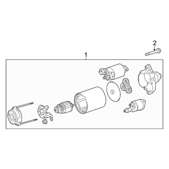 Toyota OE - Electrical - Starter (2.4L)
