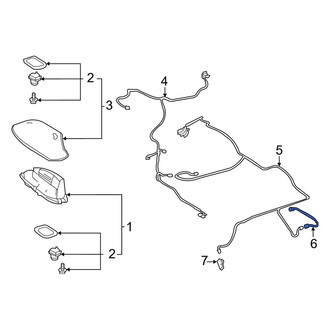 Toyota OE - Rear Antenna Cable