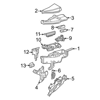 Toyota OE - Electrical - Fuse & Relay (Driver Side Engine Compartment)