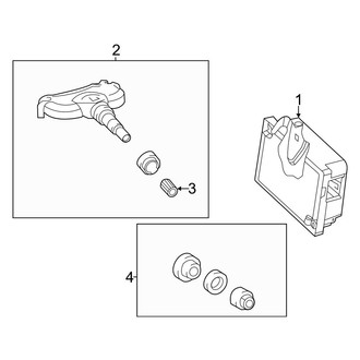 Toyota OE - Electrical - Tire Pressure Monitor Components