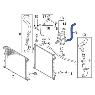 Toyota OE - Toyota Highlander 2.4L 2023 Cooling - Radiator