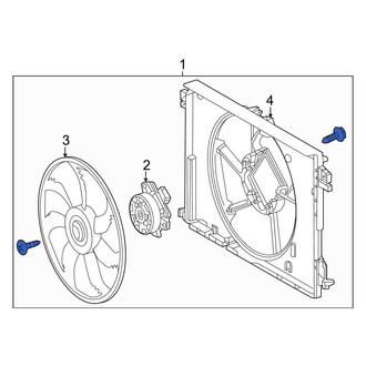 Toyota OE - Engine Cooling Fan Assembly