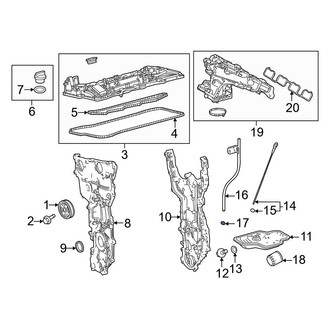 Toyota OE - Engine Oil Dipstick Tube O-Ring