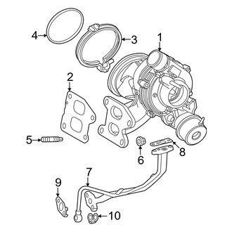 Toyota OE - Engine / Transaxle - Turbocharger & Components (2.4L)