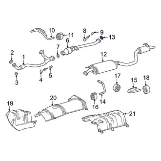 Toyota OE - Rear Exhaust Tail Pipe Gasket