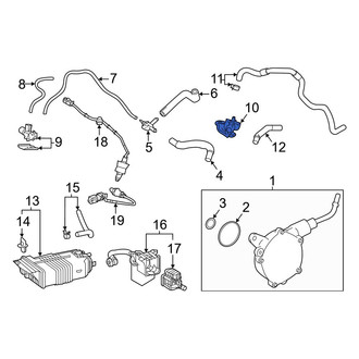 Toyota OE - Vapor Canister Purge Solenoid
