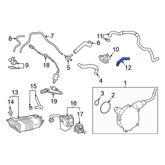 Toyota OE - Vacuum Hose