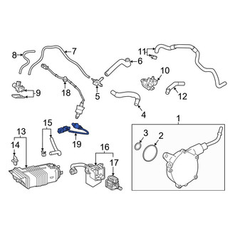 Toyota OE - Rear Right Oxygen Sensor