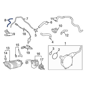 Toyota OE - Vacuum Hose