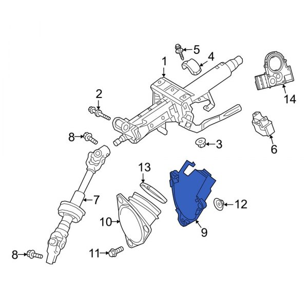 Steering Coupling Boot