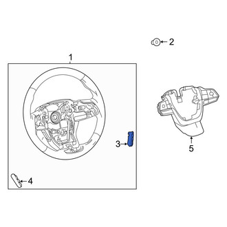 Toyota OE - Right Steering Wheel Plug