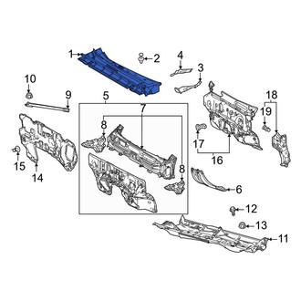 Toyota OE - Front Cowl Cover