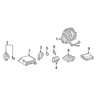 Toyota OE - Restraint Systems - Air Bag Components (Modules & Sensors)