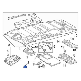 Toyota OE - Headliner Clip