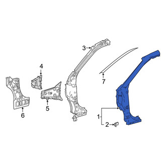 Toyota OE - Left Body A-Pillar