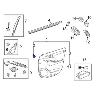 Toyota OE - Spoiler Clip