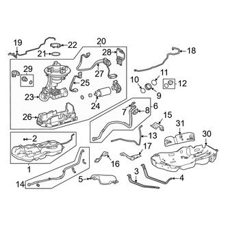 Toyota OE - Fuel Tank Insulator
