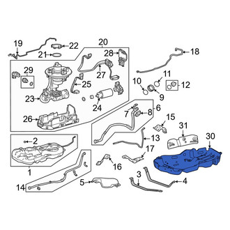 Toyota OE - Fuel Tank Shield